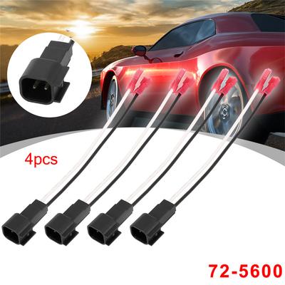 4 Stück/Satz Für 1999-2014 Ford F-150 Türlautsprecher-Stecker Kabelbaum 72-5600