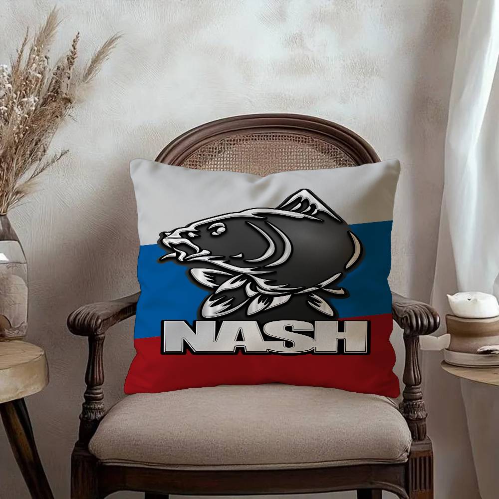 Nash Fishing Logo Cushion Cover Decorative Pillow Sofa Home Decor case pillow cases