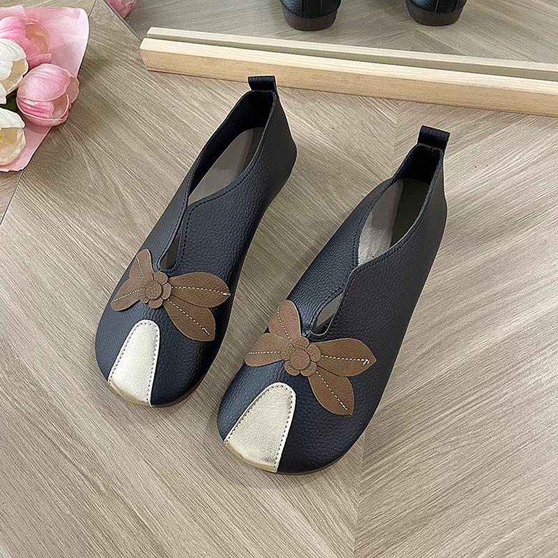 Women's Single Shoes Thick Sole Round Head Baotou Fisherman Shoes Casual Fashion Soft Sole Non-slip Designer Zapatos De Mujer