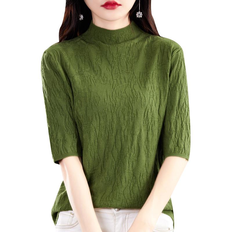 

Temperamental V-Neck Solid Knit Women s Loose Slimming Pullover - Autumn/Winter Fashion M