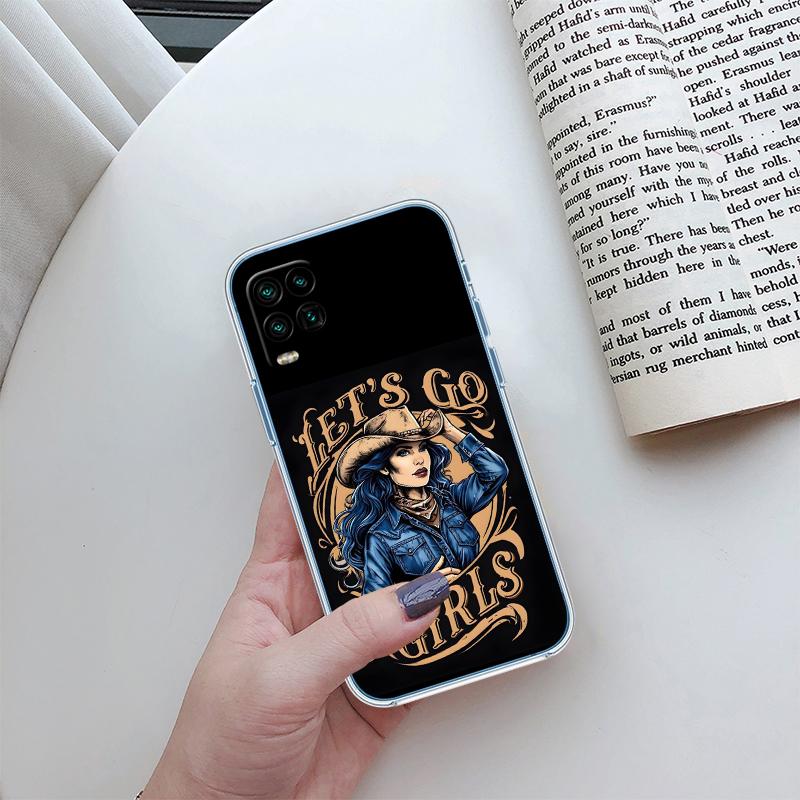 RP25 Cowboy Transparent Phone Case for LG K22 K30 K40 K40S K41 K42 K50 K50S K51 K51S K52 K61 K62 K71 K92 Q60 Q61 V40 V50 V60