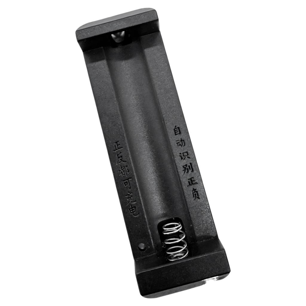 Travel 18650 Battery Charger Slot With Overcharge Protections Wide Voltages Support For 14500 16340 18500 Cells