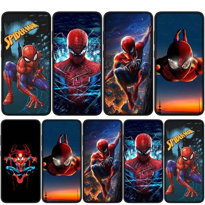 Cover per iPhone 15 14 Xiaomi Redmi Note 13 12 11 Pro Max X 8 7 9 XR Samsung Galaxy S24 S23 OPPO A15 Huawei Spider Man Supereroe Spiderman Custodia per telefono