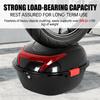 Plastic Motorcycle Trunk Lockable Electric Scooter Toolbox Universal Storage Case  Commuting