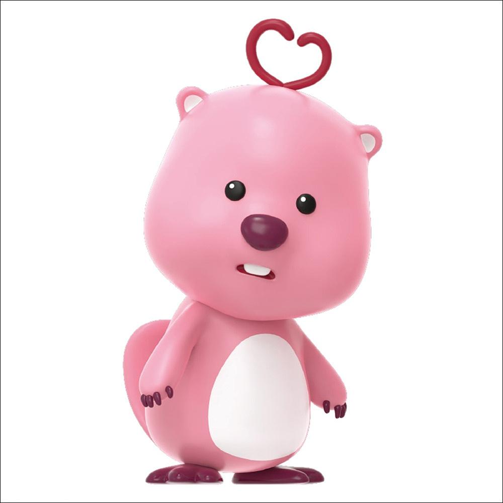 Royche Zanmang Loopy Monitor Figure - Dugeun-Loopy (Blushing/Shy) Edition (1pc) 1ea