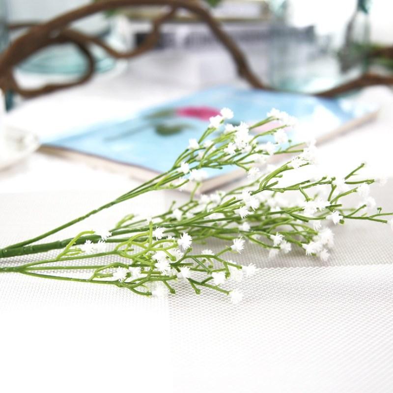 1/3pcs Explosion Fake Plastic Gypsophila Wedding Bridal Accessories Clearance Vases Home Decor Diy Gift Cheap Artificial Flowers