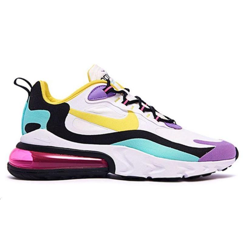 Nike Air Max 270 React Geometric Art Sneakers Casual Shoes AO4971-101