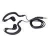 Swimming Headphones 3.5mm Plug Waterproof Conduction Headphones with Replace Earplugs for Swimming Running SurfingBlack