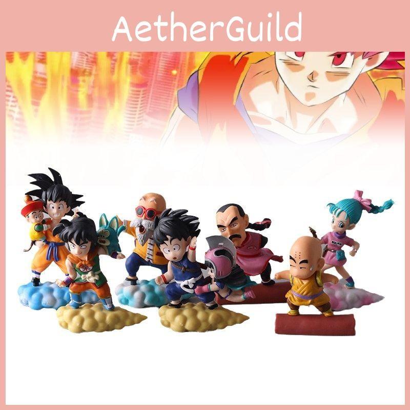 Dragon 7pcs Ball Character Pvc Toy Model Desktop Decoration Child Gift Christmas