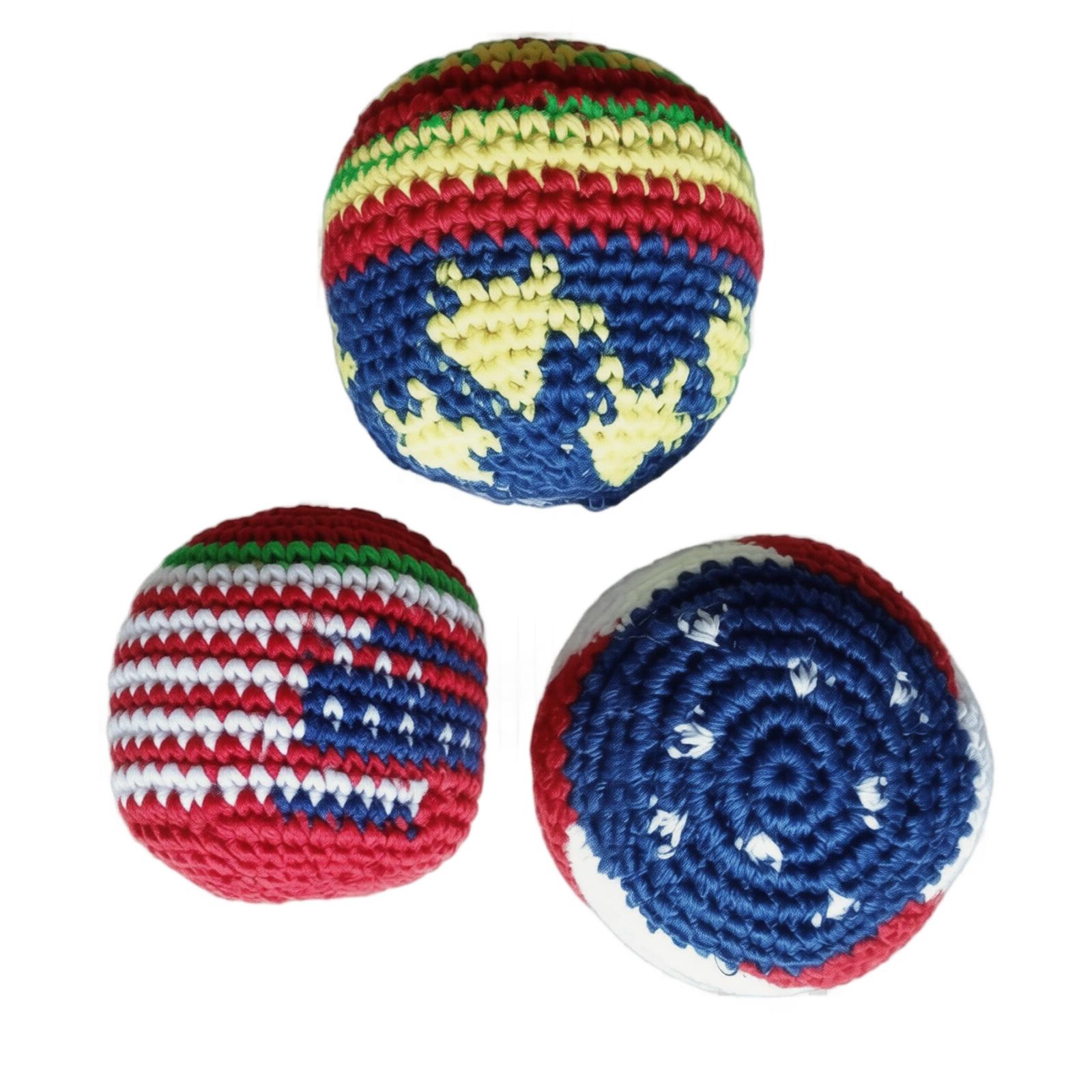 

Handcrafted Knitted Bean Bag Set 3pc Durable Cotton Material Soft Filling Lightweight Design for Indoor Outdoor Use One Size синий