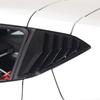 Glossy Black side window louvers air vent Cover tirm for Chevrolet Corvette C8