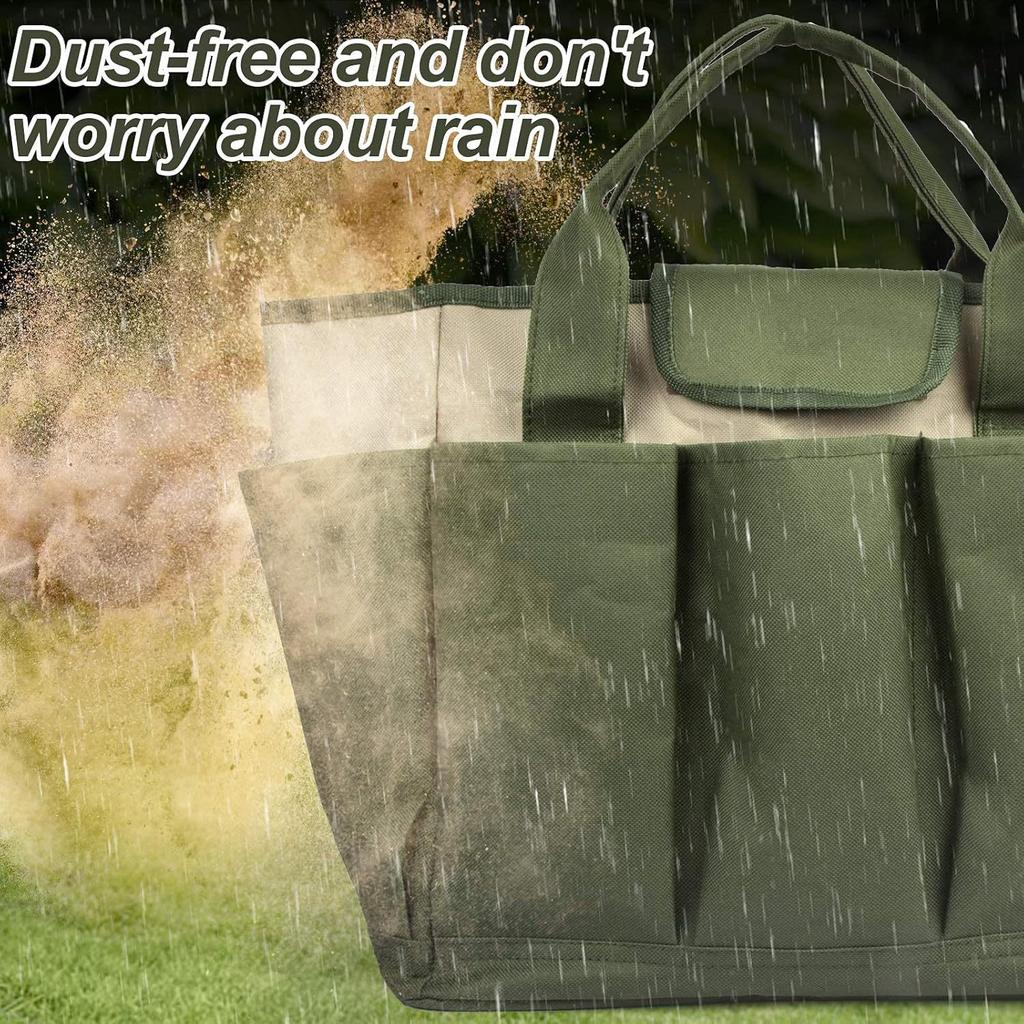 Garden Gardening Tools Storage Bag Large Capacity Multifunctional Household Outdoor Storage Tote Bag Bag