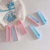 "Portable Double Folding Comb for Students - Massage and Hairstyling Tool for Dorms and Hotels"