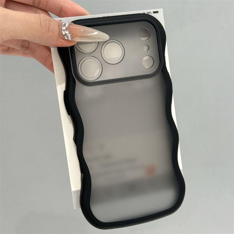 Candy color changes 17 seconds for Apple 17promax mobile phone case iPhone16pro all-inclusive 14/15 wave case