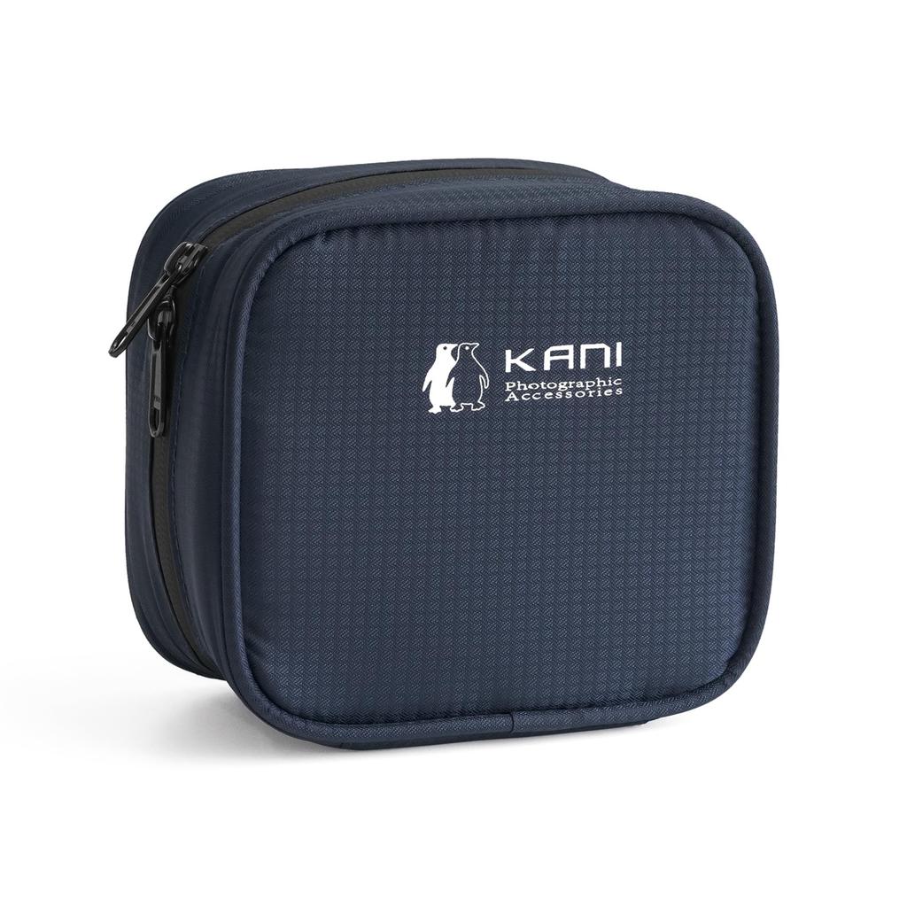 KANI Filter Case Blue Compatible with Large size Can hold 8 circular filters Can hold HT100IV magnetic cap Comes with belt loop Comes with for