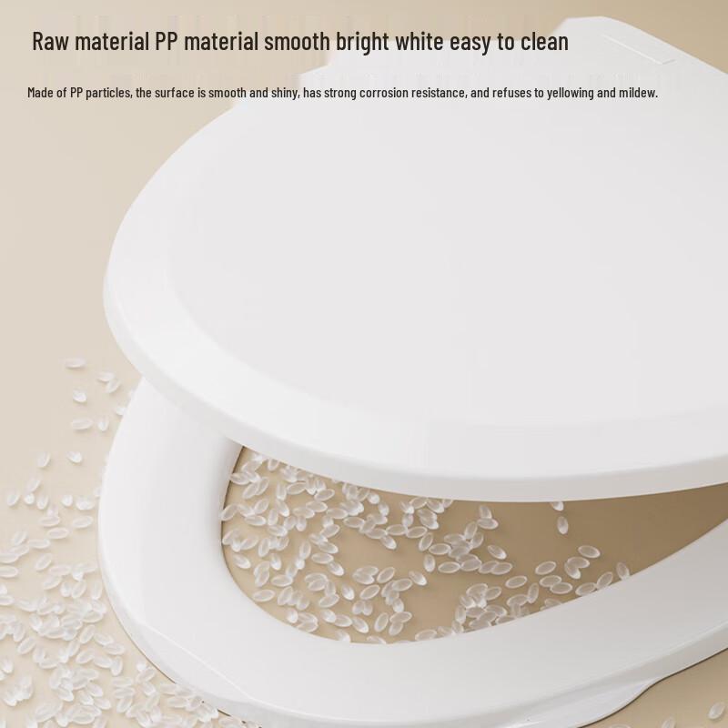 BSITN Universal Soft-Close Toilet Seat with Patented Handle