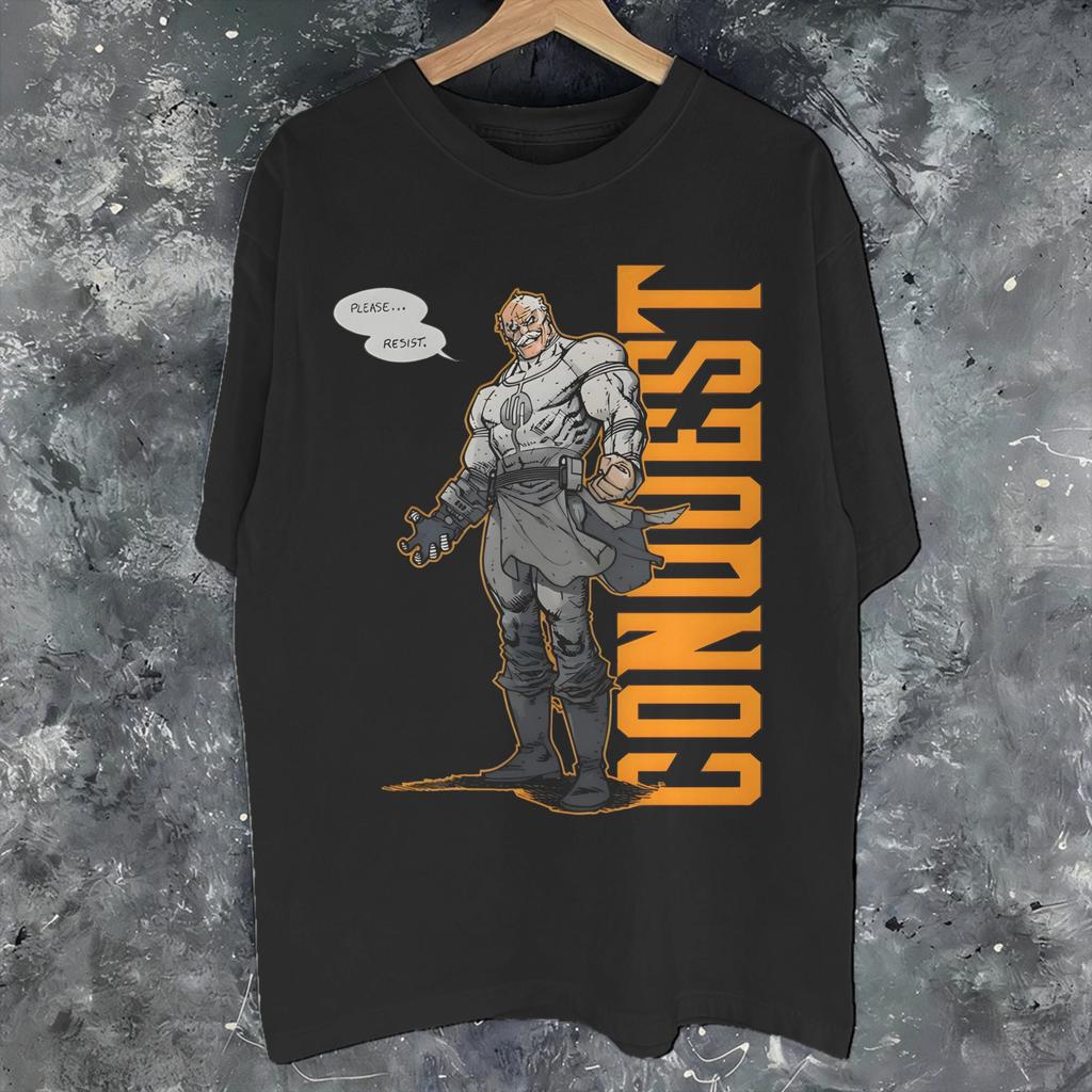 Conquest invincibles Merch Unisex Women T Shirt Pure Cotton Tee Graphic Printing Tshirt Clothes