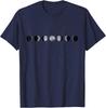 Moon Phase Scientist Gift Astronomy T-Shirt