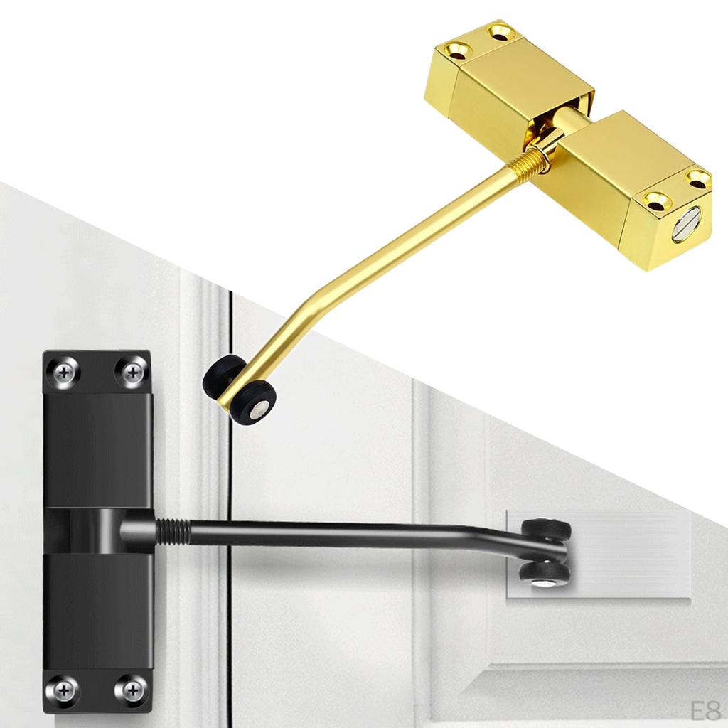 Spring Door Closers, Adjustable Closing Device, Automatic Stopper Fire Rated, To Convert Doors