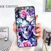 Floral Skull Flower Skeleton Soft Phone Case for Samsung A17 A37 A57 A16 A26 A36 A56 A15 A25 A35 A55 A14 A24 A34 A54 A13 A23 A33