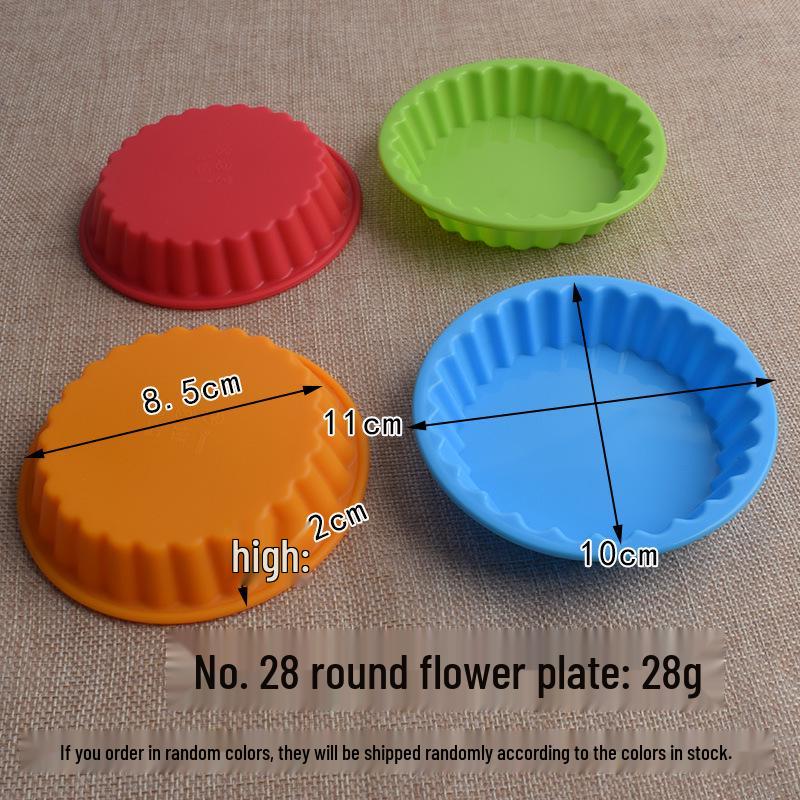 Jiaju Silicone Donut and Muffin Baking Mold - Easy Release, Hollow Round Shape