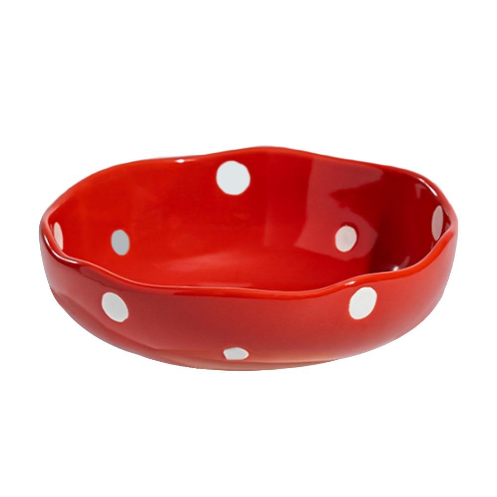 Keramik Nackenschutz Haustiernapf Schräger Mund Hohe Füße Pilz Katzen Napf Anti-schwarzes Kinn Anti-Umkippen Haustier Futter Napf