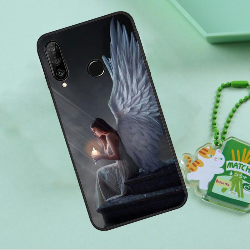 Fantasy Angel Girl Wings For Huawei Nova Y90 Y70 Y60 Y61 Y91 Y72 9 10 SE 12i 12s 11i 5T P60 Pro P20 P30 P40 Lite Case