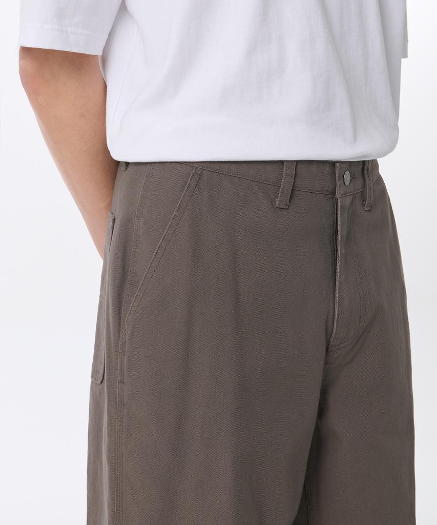 MUSINSA STANDARD Canvas Regular Fit Work Pants [Dusty Khaki]