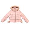 Winter hairball new polyester cotton-padded clothes for women's short men thickened cotton-padded clothes fashionable warm and velvet cotton-padd