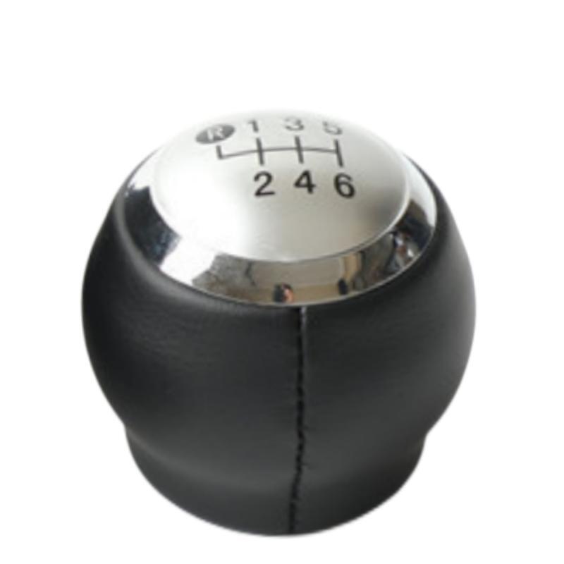 

5/6 Speed Car Gear Shift Knob Hand Speed Pen Gaiter Boot Cover For Toyota Avensis III T27 2008-2015 Auto Styling Accessories 6 Speed silver