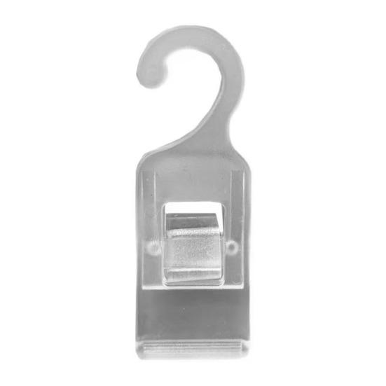 Laundry Hanger Clips Mini Poster Clips Artwork Photos Holder for Picture Card Hanging Display Clear Plastic Closet Organizer for Pants Towel Sock Boot