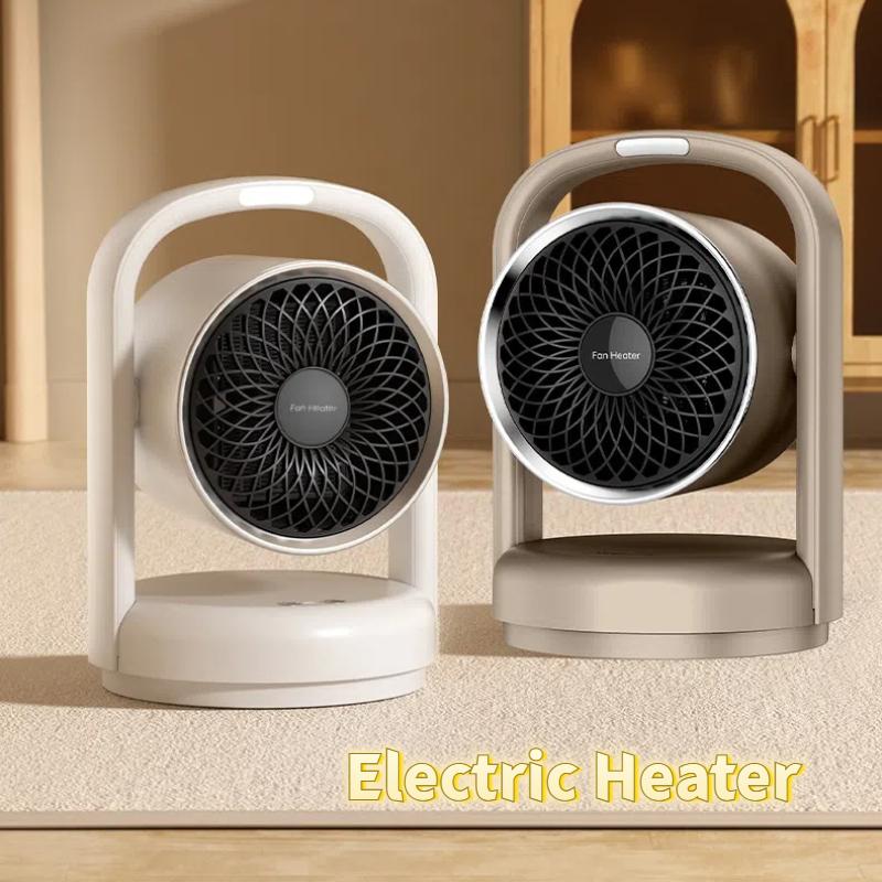 PTC Electric Fan Heater Small Electric Heater Warm Air Blower with Small Night Light