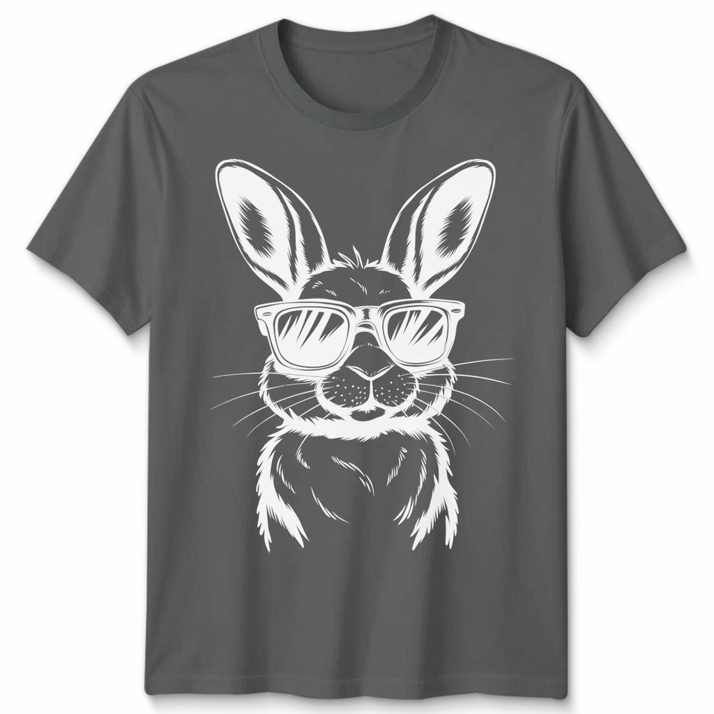 Funny Bunny Face Sunglasses Rabbit Easter Day Unisex Tshirt Gift