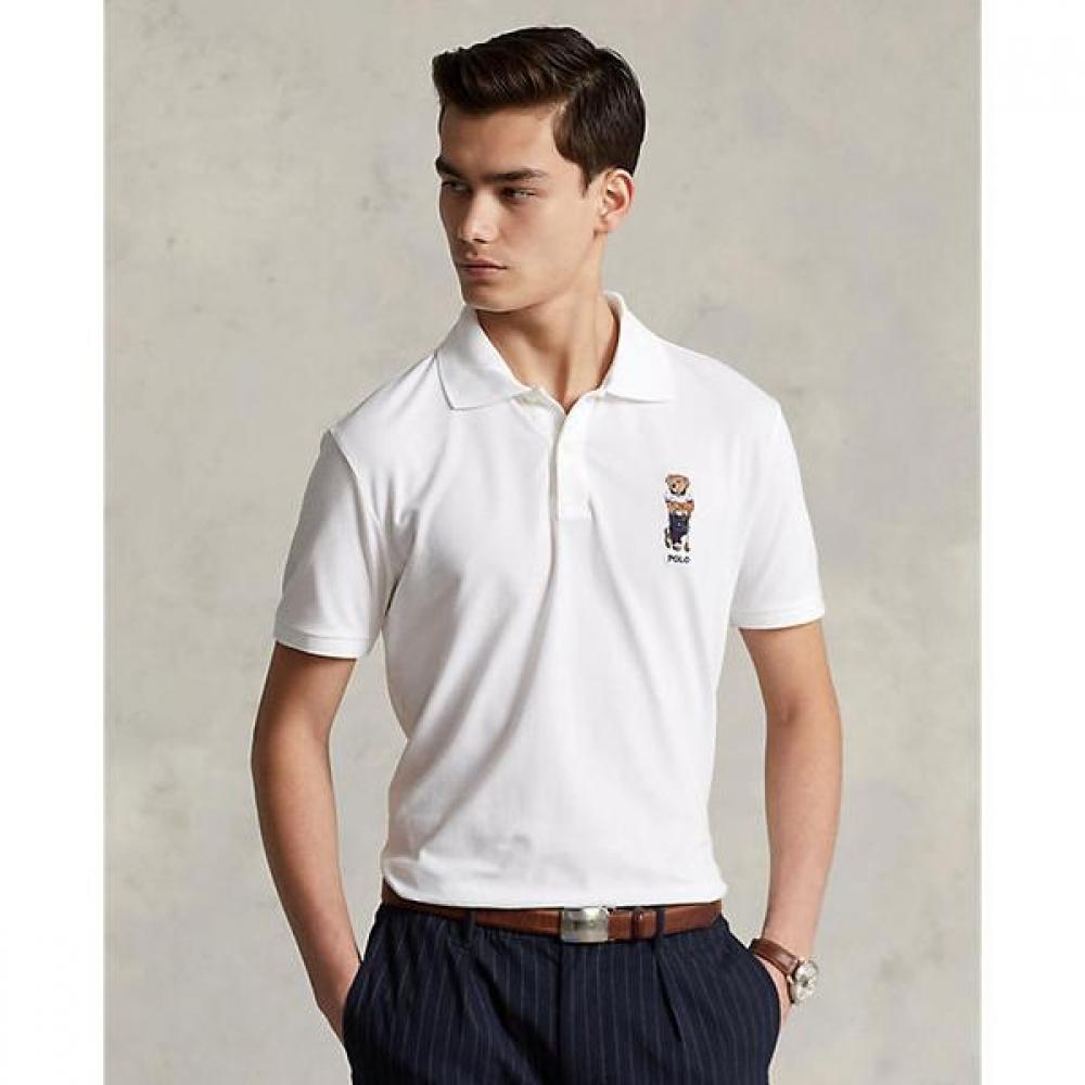 

Polo Ralph Lauren Men S cuStom Slim Bear Performance Polo Shirt Mnpokni1n821955100 S