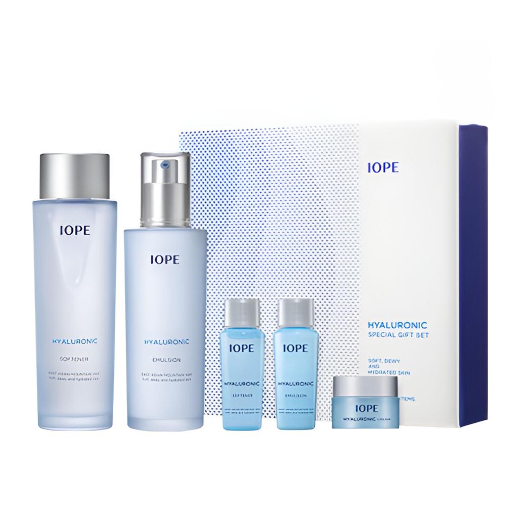 Iope Hyaluronic Softener & Emulsion Set – Deep Hydrating Skincare Duo 150ml + 130ml