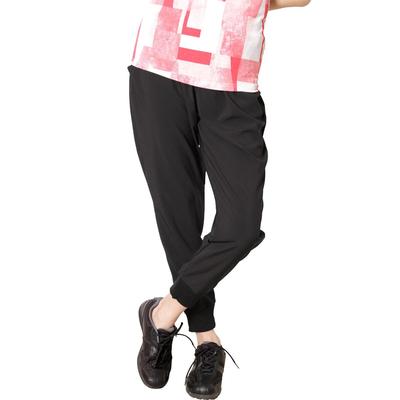 One Comfortable and Lightweight Jogger Slim Size Available In 2 Sizes Pane(t) Pants, Women's, Black, Fit, M,