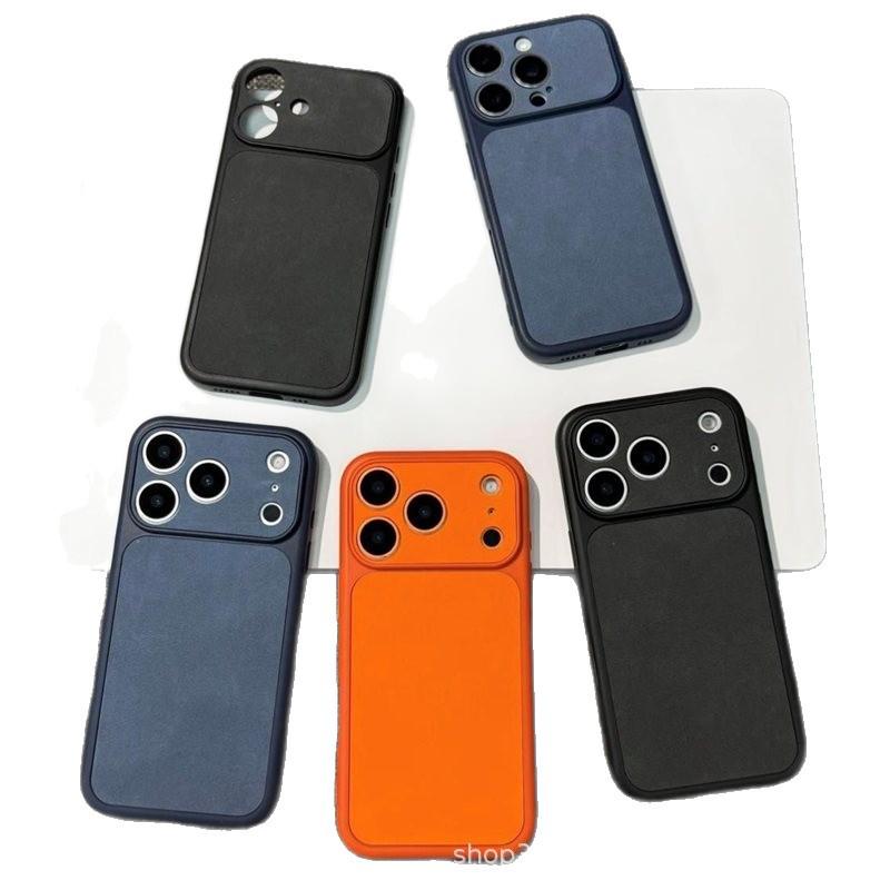 Skin-like Silicone Phone Case: Fits Apple 17 Promax & iPhone 16, Premium Drop-Proof Soft Solid Color Design
