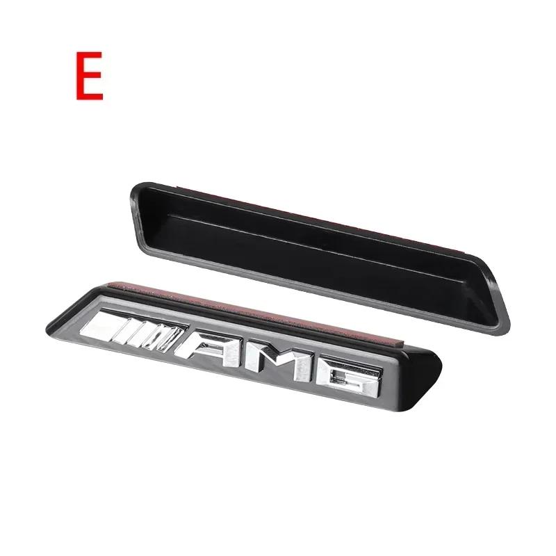 New For Mercedes Benz 1pc ABS AMG Grill Grille Emblem Grille Sticker Emblem Badge Sticker For AMG Mercedes-Benz W463 W464 W461 G