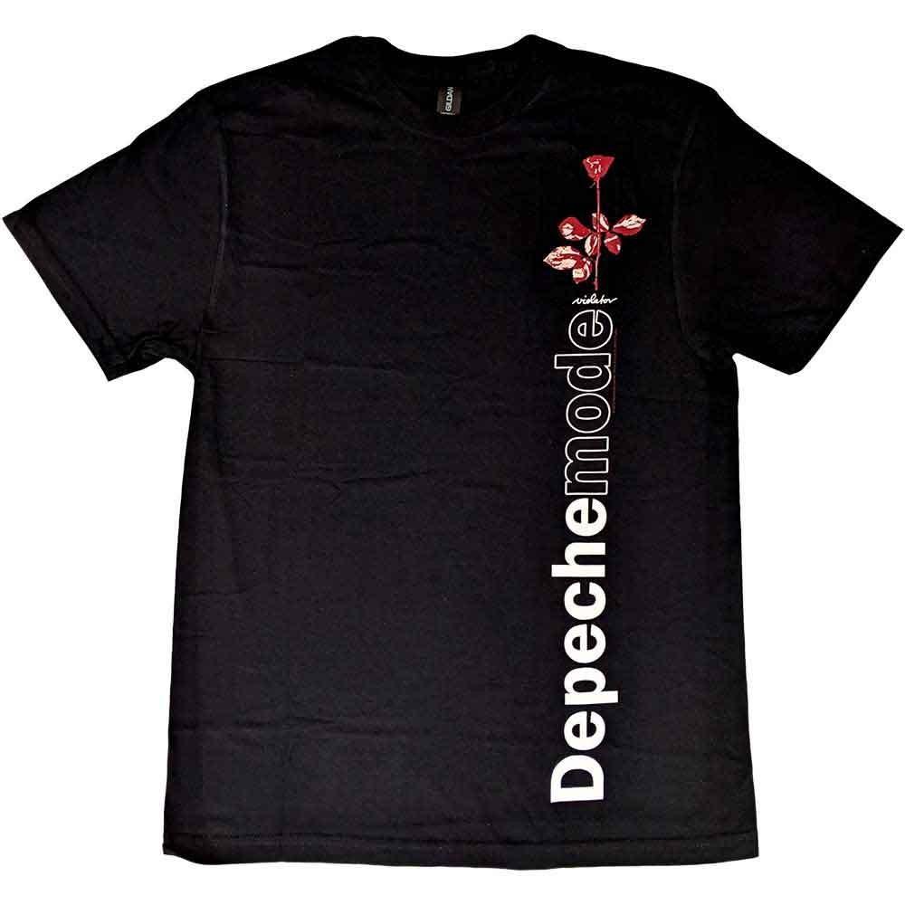 Depeche Mode TShirt Violator Side Rose Rock Band Official Black New Unisex T-Shirt S