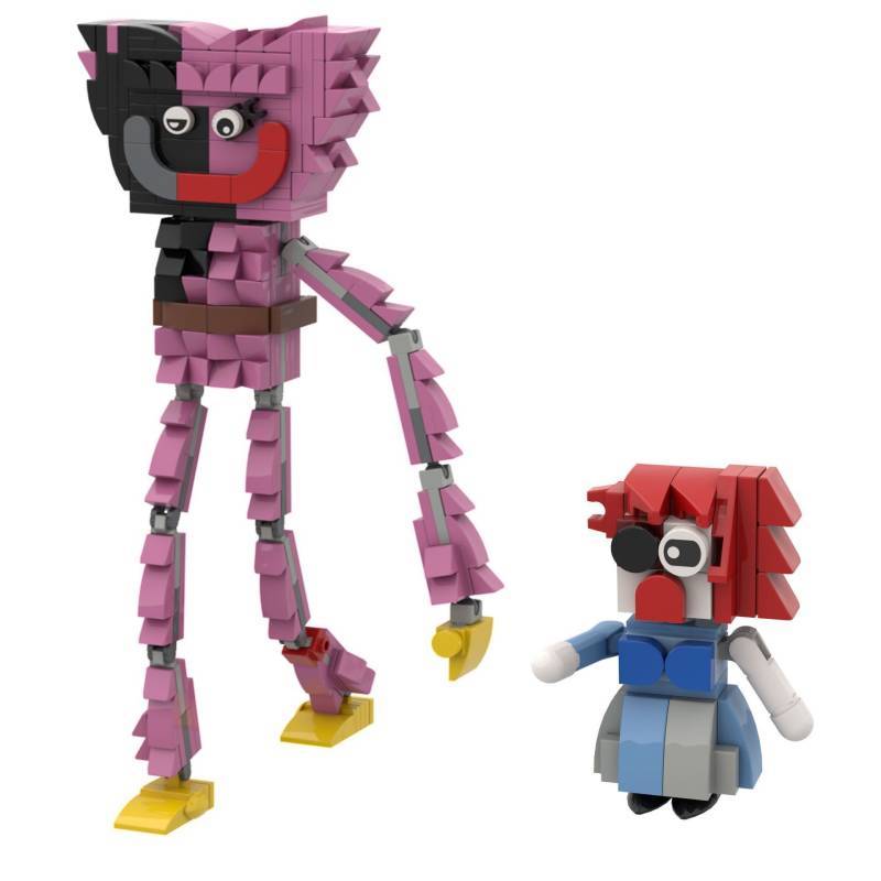 Poppy Playtime The Prototype Gracie Green Collectible Building Blocks Toy With Diy Assembly For Kids And Teens