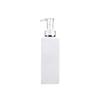 500ml PET Square Body Lotion Bottle with Press Cap and Buckle - Refillable for Shampoo or Shower Gel