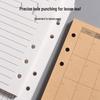 A6 Loose-Leaf Multi-Functional Planner: Daily/Weekly Plan & Accounting Inserts - Removable Inner Pages Replacement