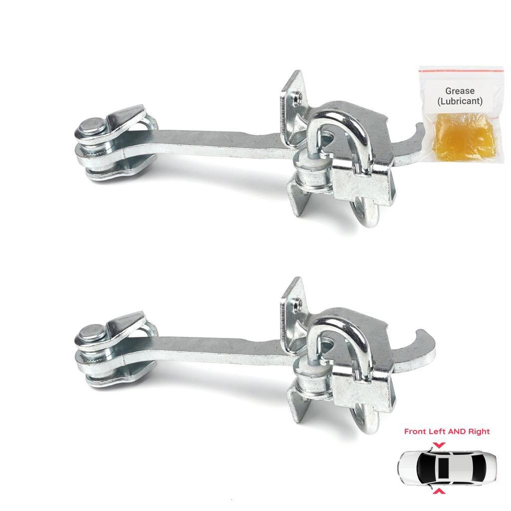 BDP721-1 2 Pieces Front Left AND Right Door Hinge Stop Check Strap Limiter for Vauxhall Opel Corsa C X01 Combo C Tigra B TwinTop 160256