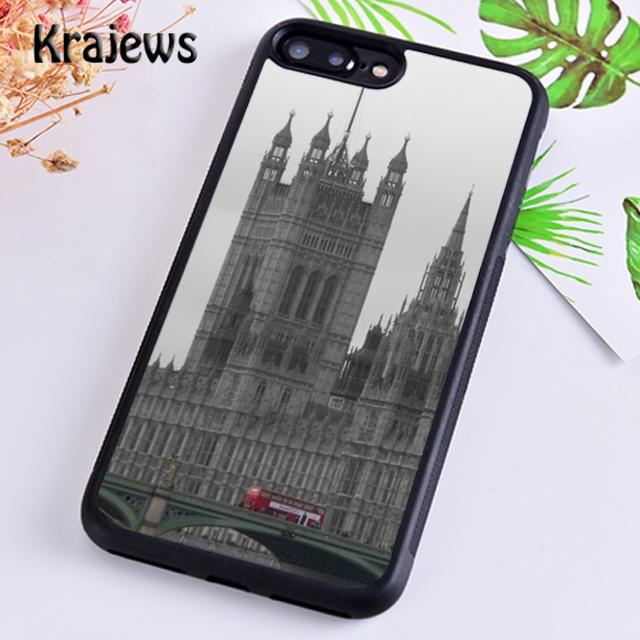 

Krajews London big ben Bus Phone Case Cover For iPhone 17 Air 16 15 14 plus 11 12 13 pro max coque Shell Fundas iPhone 13