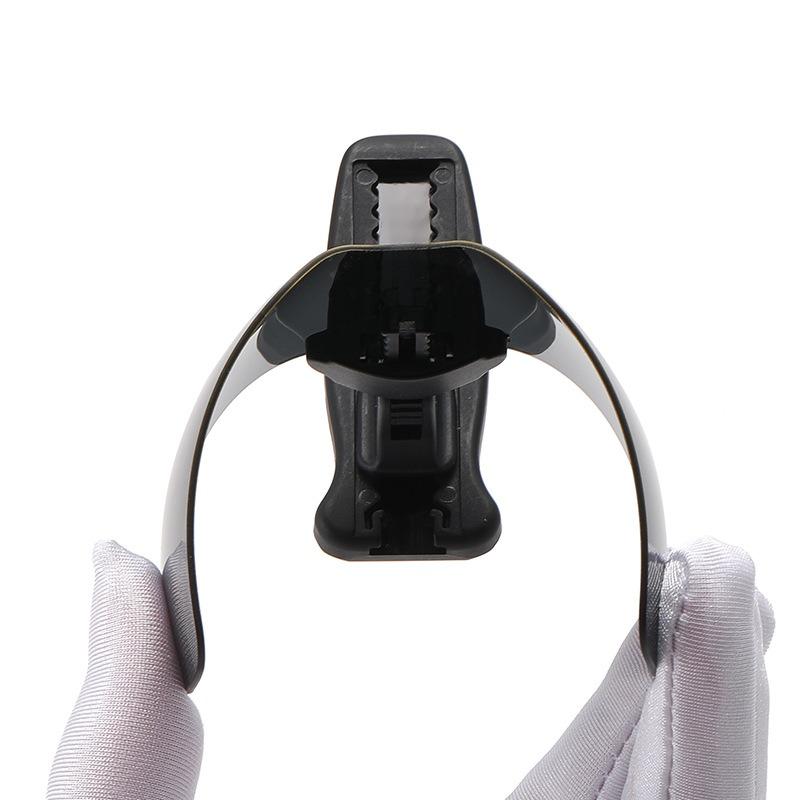 Non-Polarized Clip On Sunglasses for Men Night Vision Polarized Hat Visors Clips Hat Clip On Adjustable Eyeglasses Men's Fishing Cycling Golf Eyewear