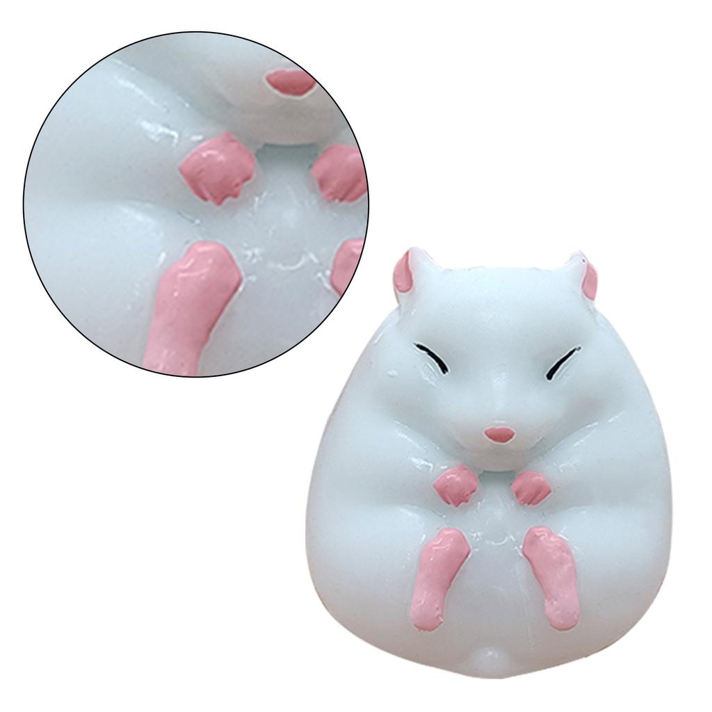 Popular Squeeze Toy TPR Stretchy Hamster Stress Toy Hand Press Squeezable Animal Pressure Release Toy ADD Favor Gift