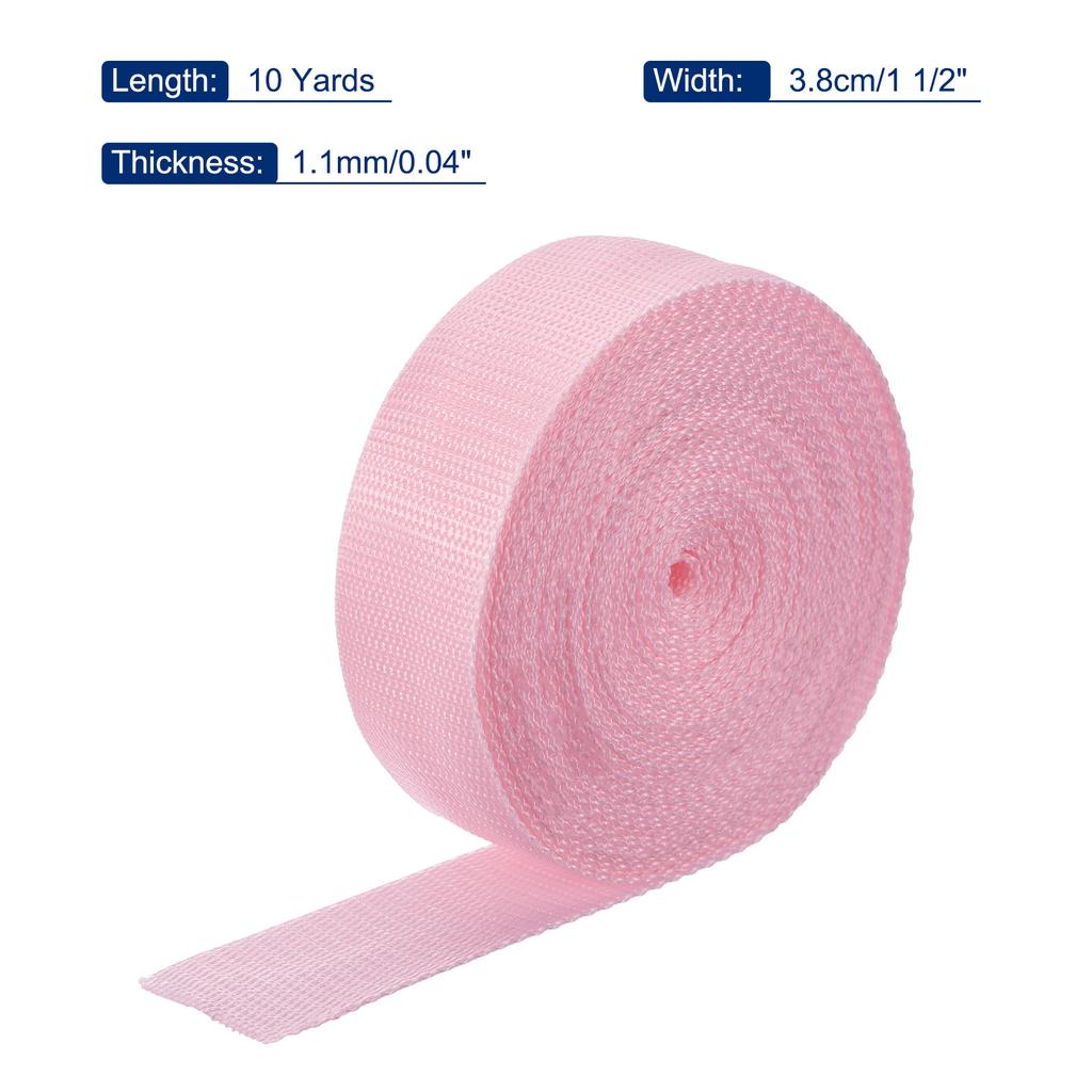38mm 10Yards  Polypropylene Webbing Strap Belt Tape Heavyweight Strapping Band for Outdoor Tent Accessories Sewing Bag Luggage
