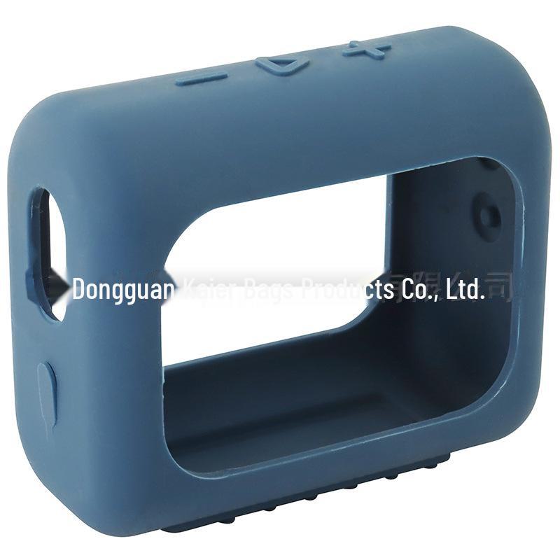 JBL GO3 Bluetooth Speaker Silicone Case: Gold Brick Protective Cover & Portable Storage Bag
