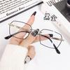 High Definition Anti-Blue Reading Glasses, Metal Ultra-Light Anti-Blue Anti-Fatigue Men'S Reading Glasses