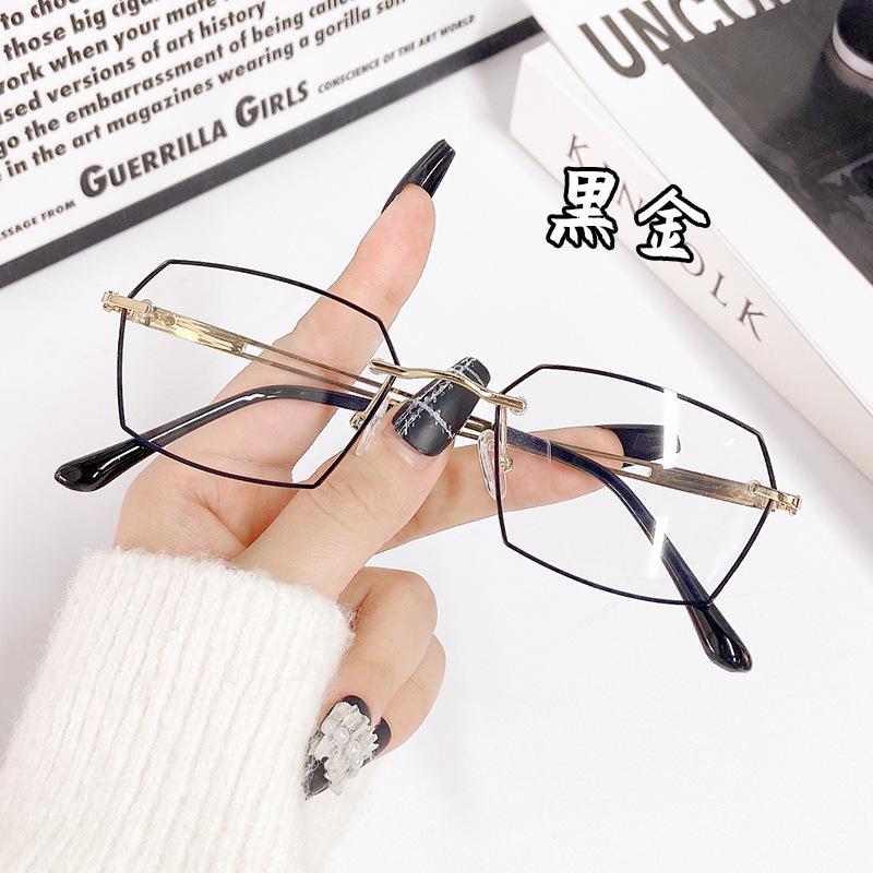 

High Definition Anti-Blue Reading Glasses, Metal Ultra-Light Anti-Blue Anti-Fatigue Men S Reading Glasses no degree anti-blue light